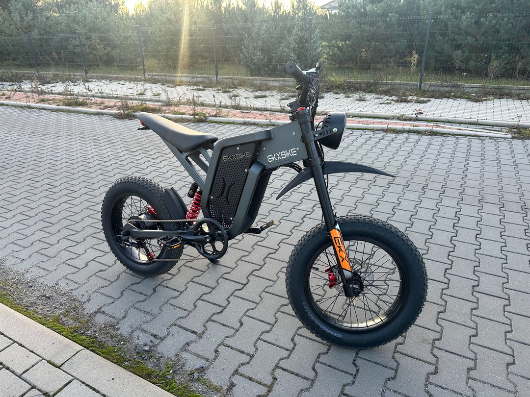 EKXBike X21 Adults Electric Bike 2000W 48V35AH 55km/h Lithium Battery Snow Electric Motorcycles 20“*4.0 Off Road Tyre Mountain Ebike