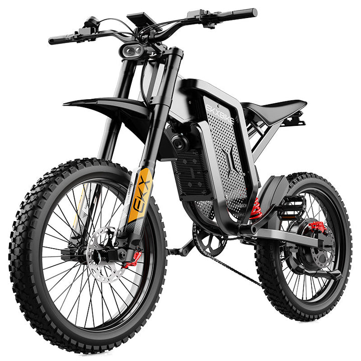 EKXBike X21 Max Electric Motorcycles 3000W Brushless Gearless Motors 60V30AH Lithium Battery Speed 85Kmh Adult Off Road Ebike