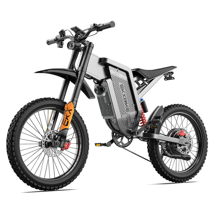 EKXBike X21 Max Electric Motorcycles 3000W Brushless Gearless Motors 60V30AH Lithium Battery Speed 85Kmh Adult Off Road Ebike
