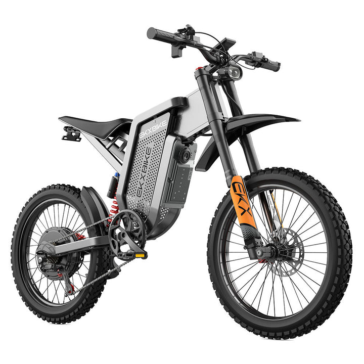 EKXBike X21 Max Electric Motorcycles 3000W Brushless Gearless Motors 60V30AH Lithium Battery Speed 85Kmh Adult Off Road Ebike