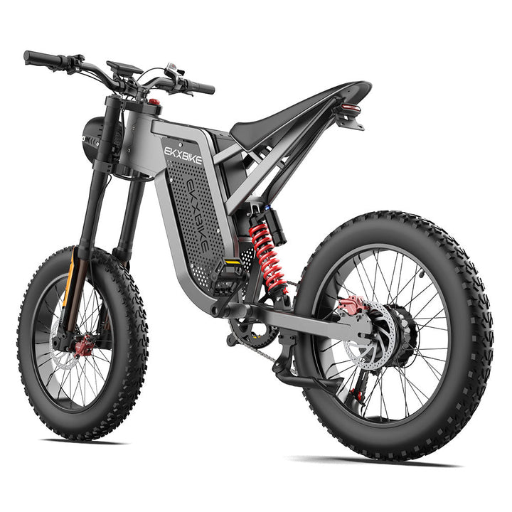 EKXBike X21 Adults Electric Bike 2000W 48V35AH 55km/h Lithium Battery Snow Electric Motorcycles 20“*4.0 Off Road Tyre Mountain Ebike